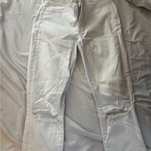 American Eagle Outfitters White Skinny Jeans